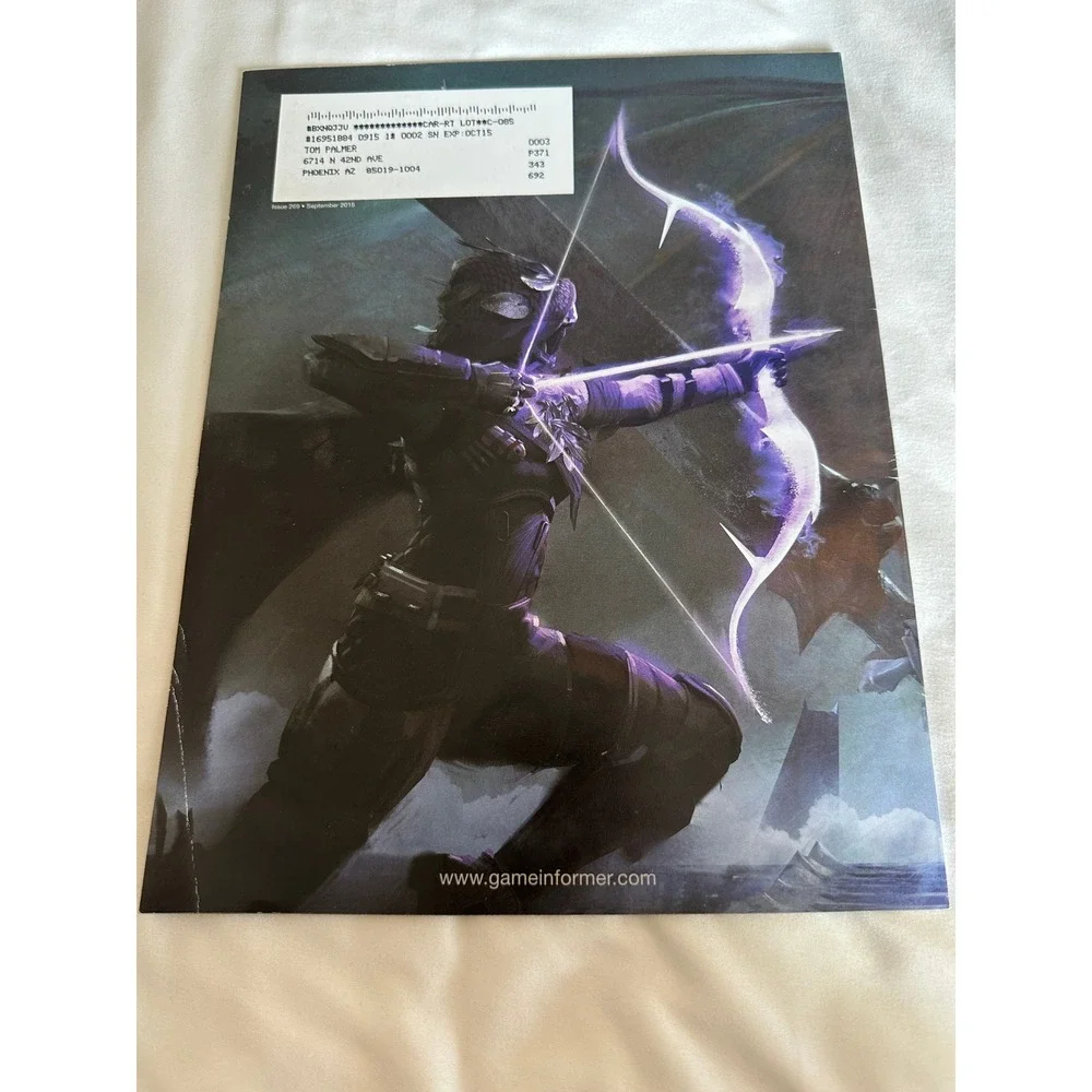 Game Informer Magazine Issue #269 September 2015 Destiny The Taken King